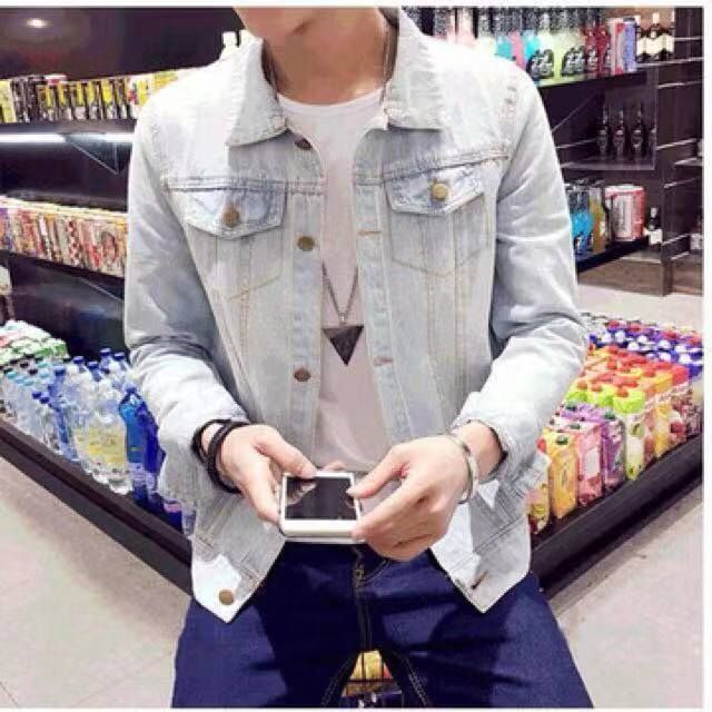 Denim best sale jacket shopee