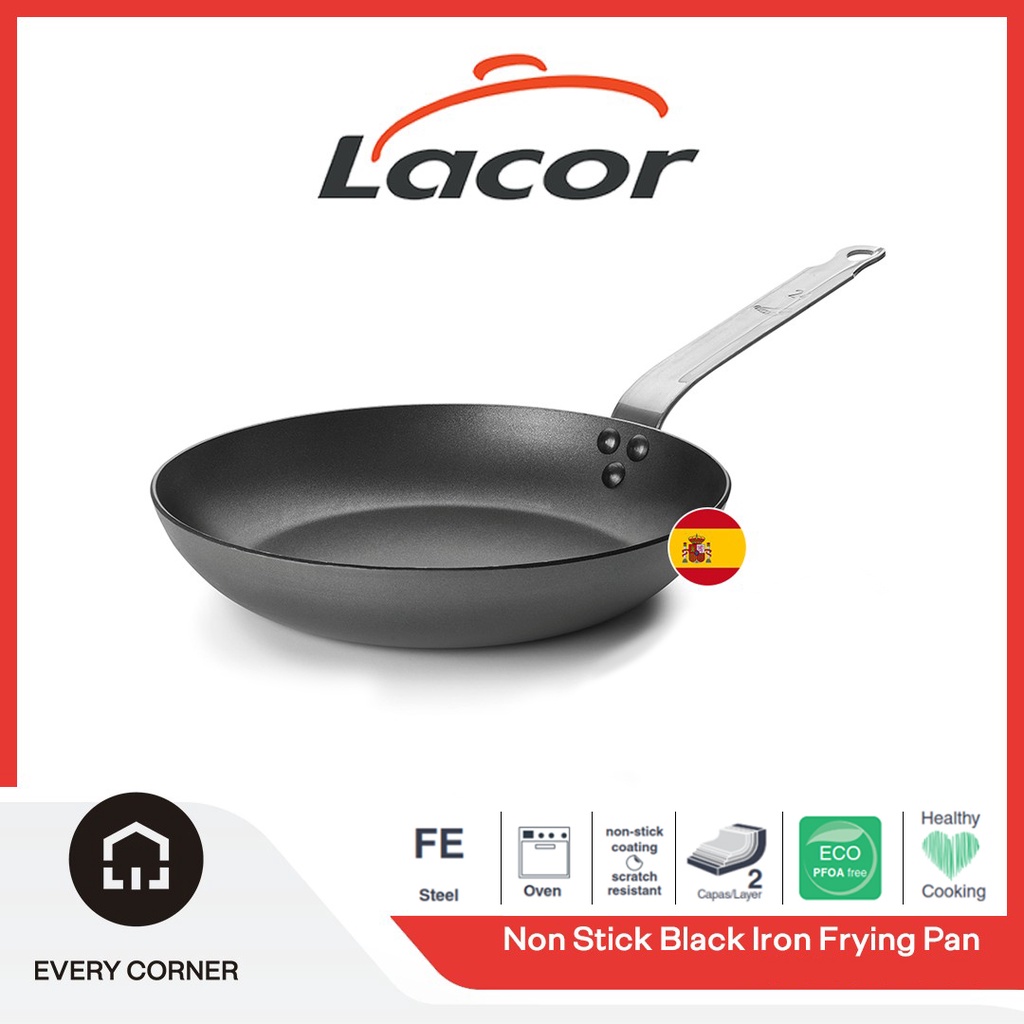 Ferrum Carbon Steel Non-stick Pan - 11 – Lacor Home