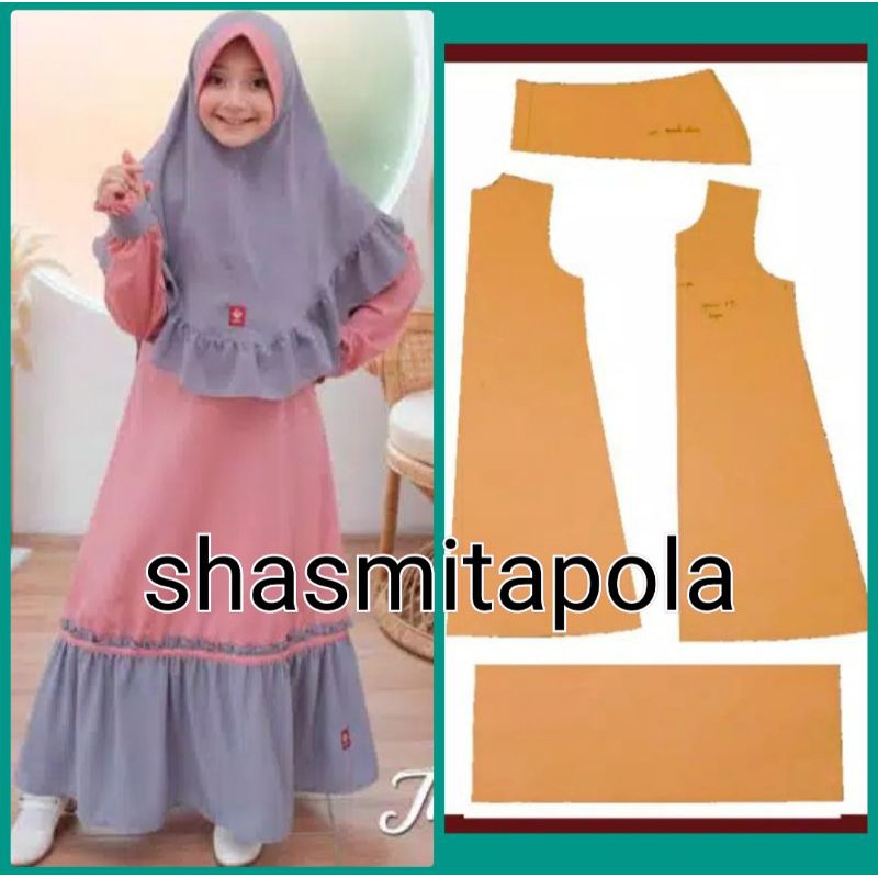 Instant Pattern / So So Be / GAMIS Children REMPEL Below | Shopee ...