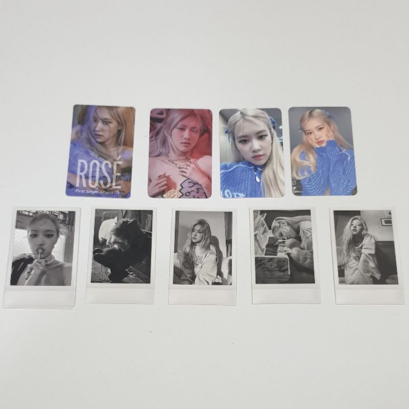 Official ROSE (Blackpink) Photocard/Polaroid from Album R Shopee  Philippines