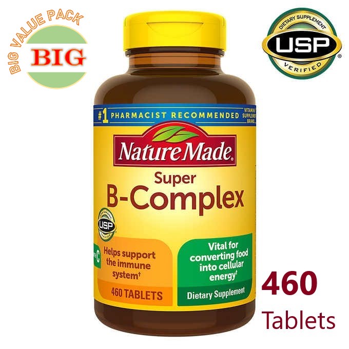 Nature Made Super B Complex - 460 Tablets | Shopee Philippines