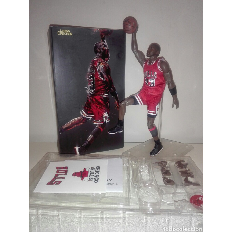 NBA Michael Jordan Chicago Bulls 23 KO ver. action figure motion ...