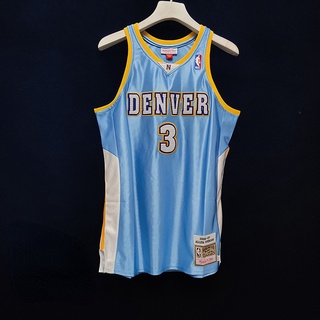 Allen Iverson Denver Nuggets 2006-2007 Blue Authentic Jersey - Rare  Basketball Jerseys