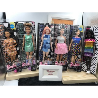Genuine Barbie fashionistas doll. Black Skin Doll. Fat Barbie Doll ...