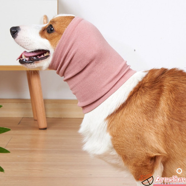 NE Pet Dog Ear Cover Wrap Noise Snood Antiscare Noise Protective Ear