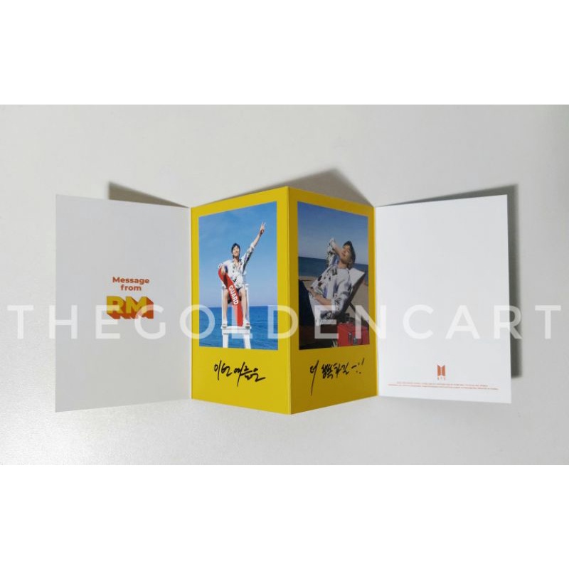 BTS Butter Message Card (RM) | Shopee Philippines