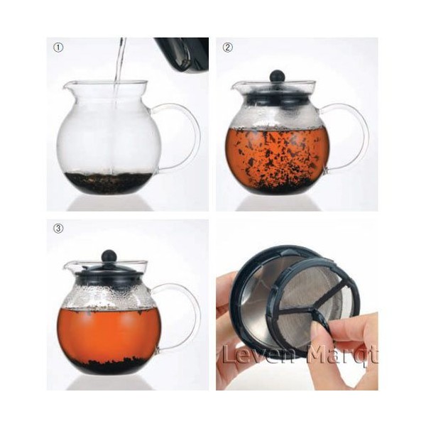 iwaki Heat Resistant Glass Teapot