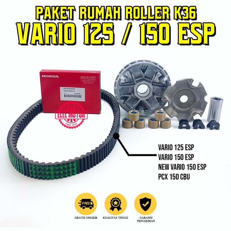 New!! Vario 150 Honda Roller Assy Housing, Vbelt Vario 125 LED