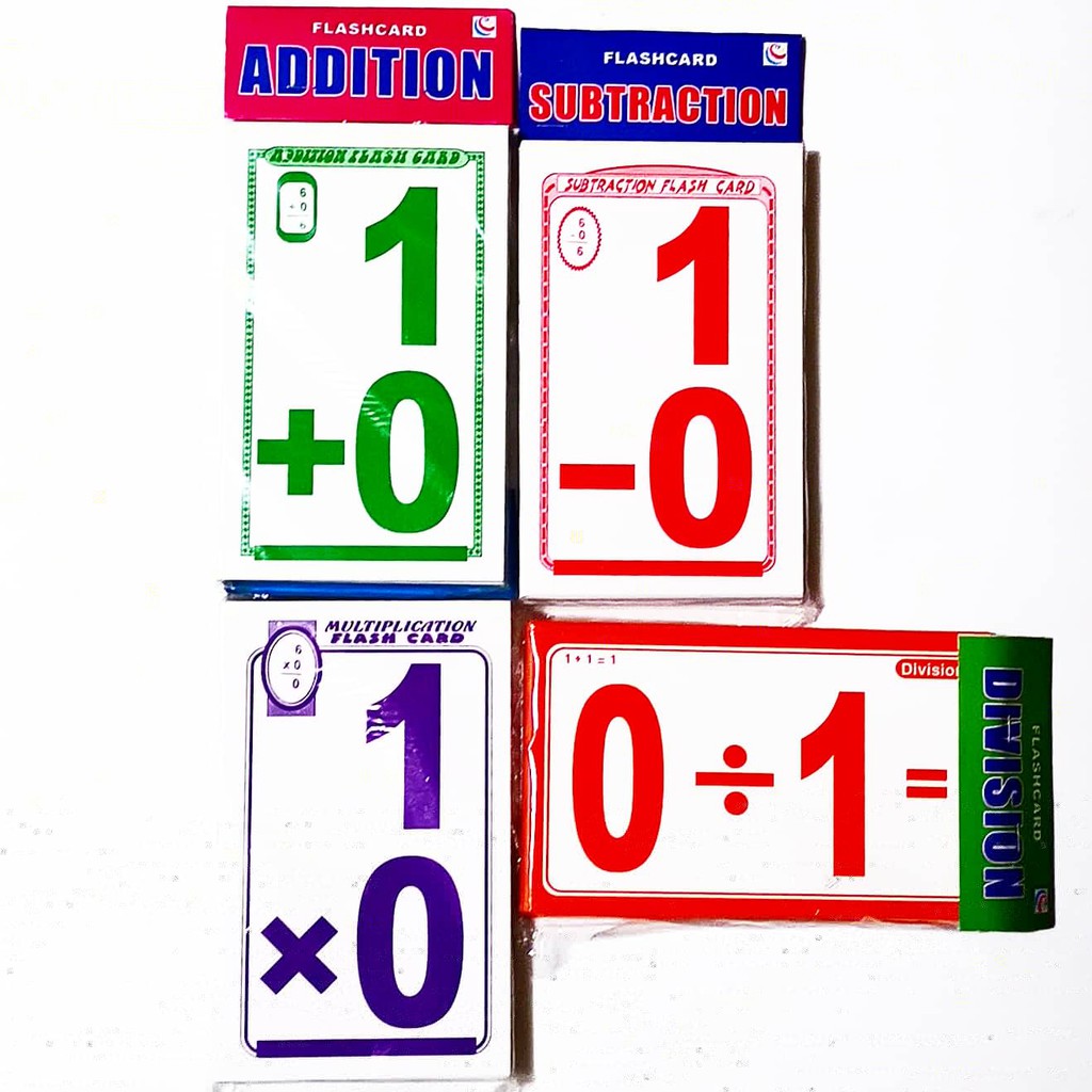 FUNandSMART MDAS Flashcards (Multiplicatioin Division Addition ...