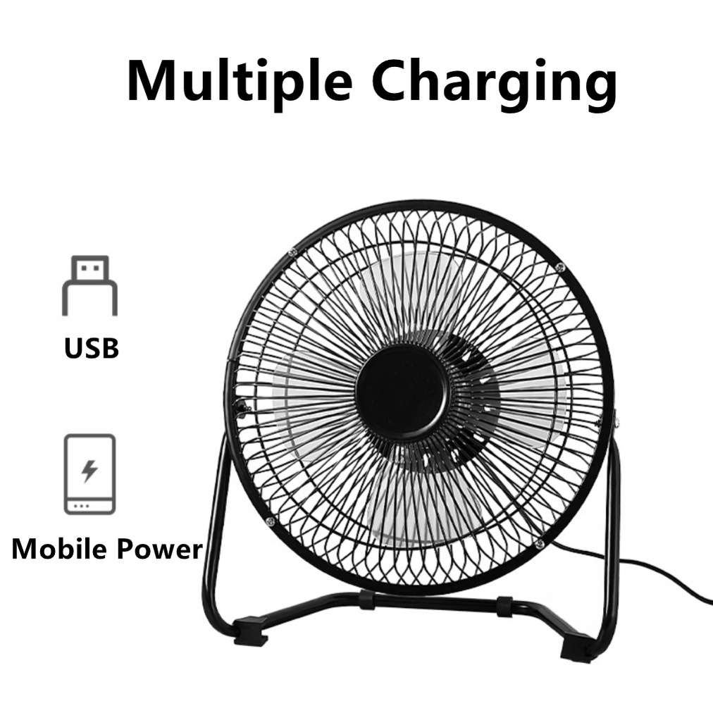 Best Selling USB Metal Fan Mini Portable Electric Cooler Handheld