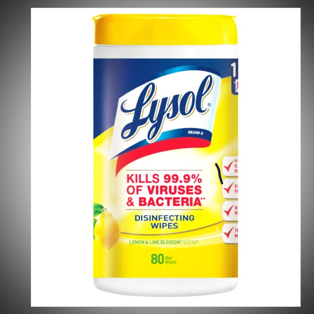LYSOL DISINFECTING WIPES in TUB Shopee Philippines
