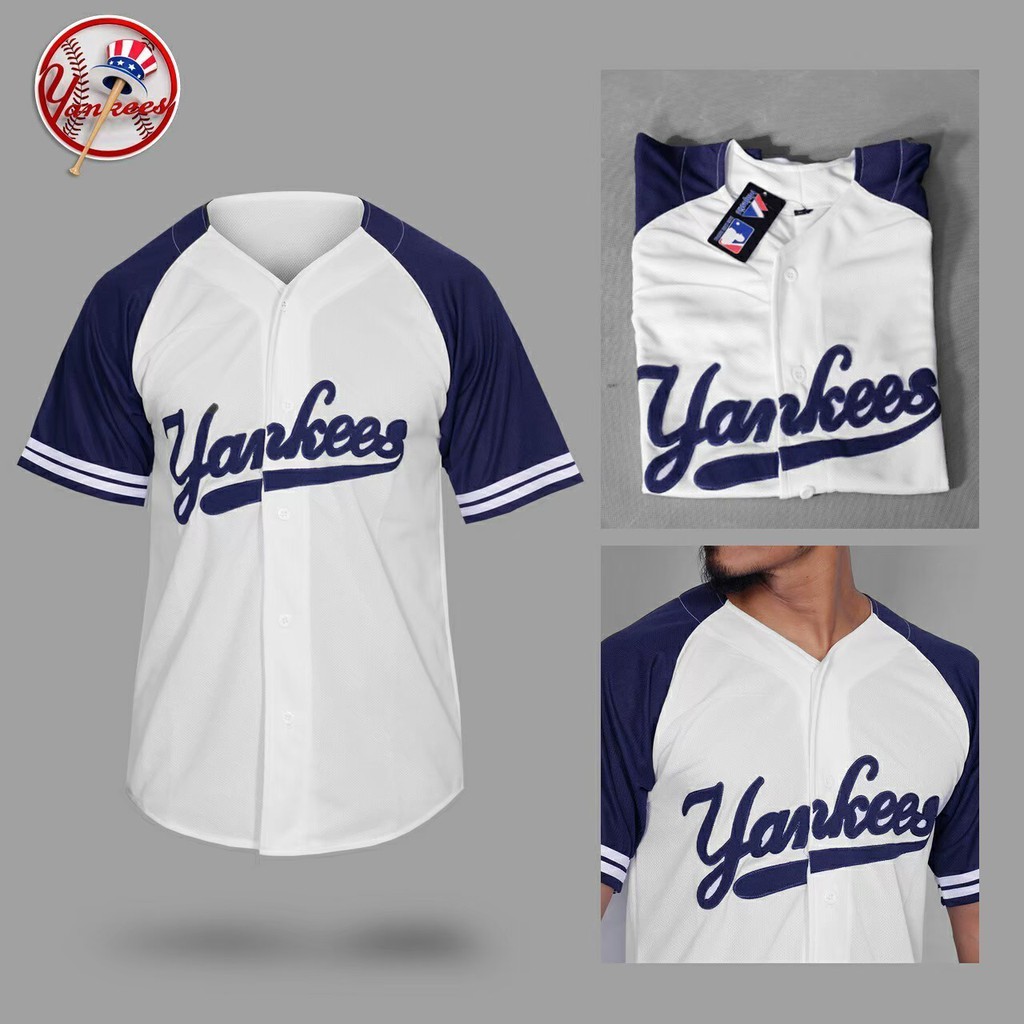 Jersey Yankees Blanca