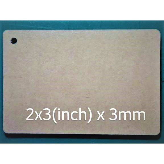 10 PCs .BLANK ACRYLIC SPOTIFY KEY CHAIN 2x3 (Inch)x3 mm Thick @ 10 pcs ...