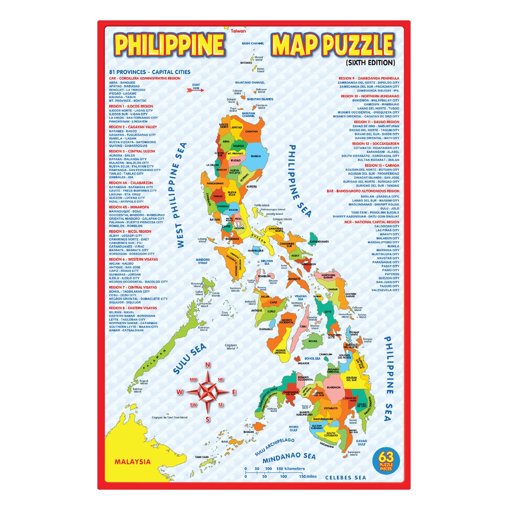 Shop Philippine map Online | Shopee Philippines