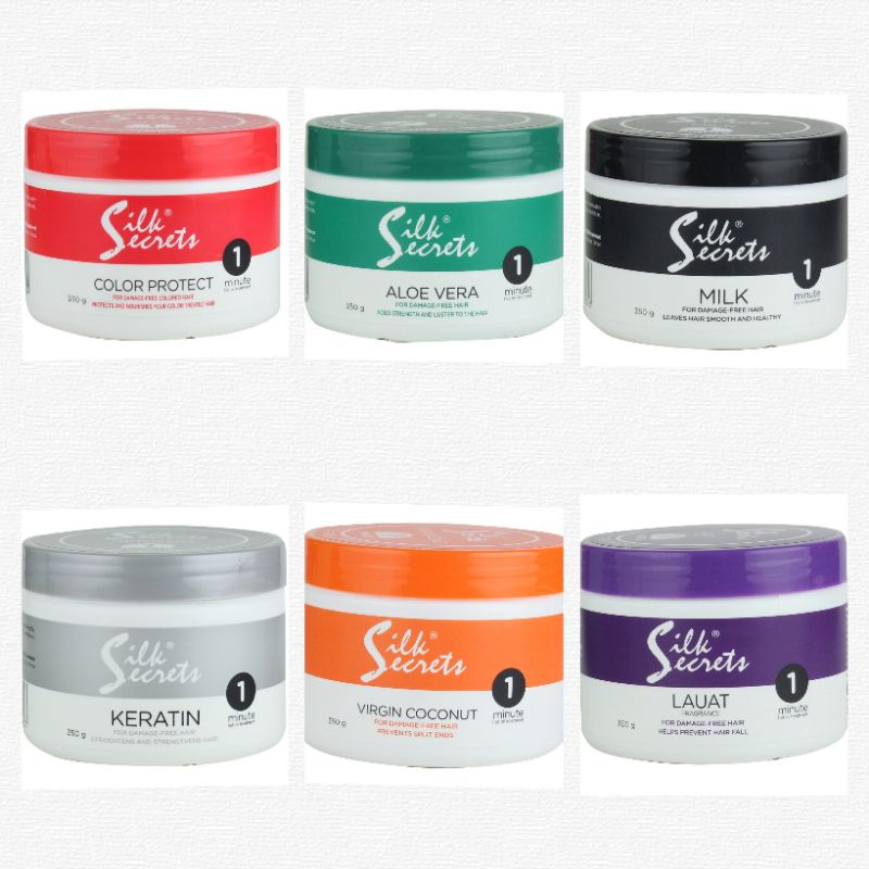 SILK SECRETS One Minute Hot Oil Treatment Aloe Vera, Milk, Keratin