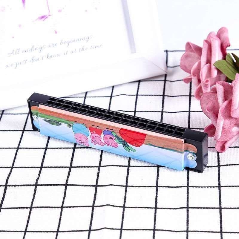 Mga batang harmonica toy puzzle na nagsisimula ng cartoon harmonica 16