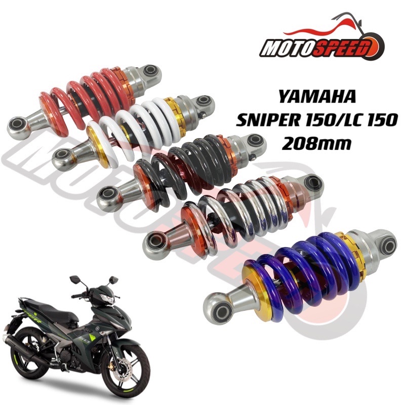 1Pc Rear Mono Shock For Yamaha Sniper 150 Sniper 135 Classic LC 150 LC ...