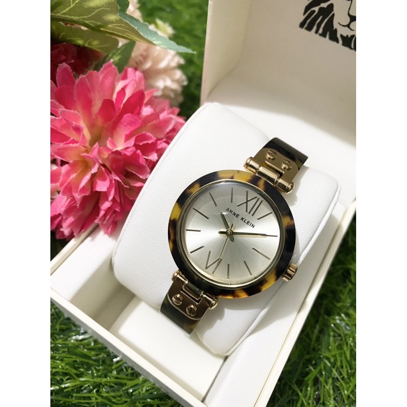 Anne klein shop tortoise watch