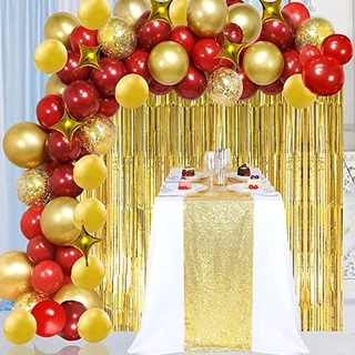 Balloons Arch Kit +Balloon Party Garland Hanging Bunting Banner Photoshoot  DECOR