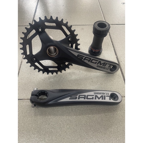 Sagmit Generation Crankset Hollowtech with bb | Shopee Philippines