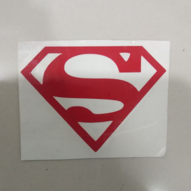 Superman decal vinyl sticker Shopee Philippines