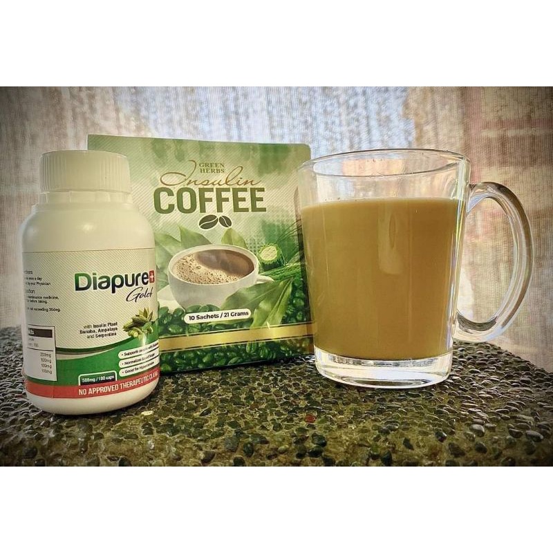 Green Herbs Insulin Coffee & Diapure Shopee Philippines