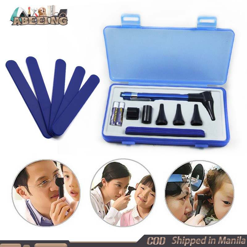 Otoscope Ophthalmoscope Set Otoscope Diagnostics Tool For Ent Examination Shopee Philippines