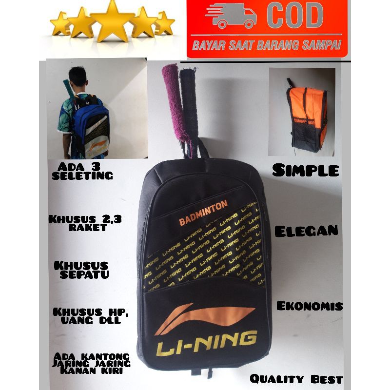 Lining 2024 backpack badminton