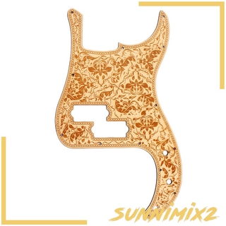 Maple Flower Pattern Guitar Bass Pickguard Scratch Plate for Guitars ...