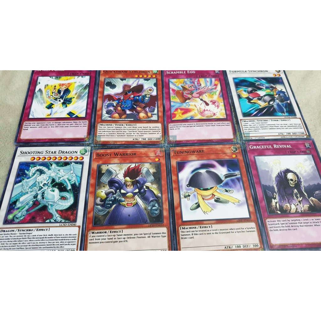 Printed Cards] Yugioh Deck - Stardust Dragon - Yusei Fudo Deck Board Games  Card Games | Shopee Philippines