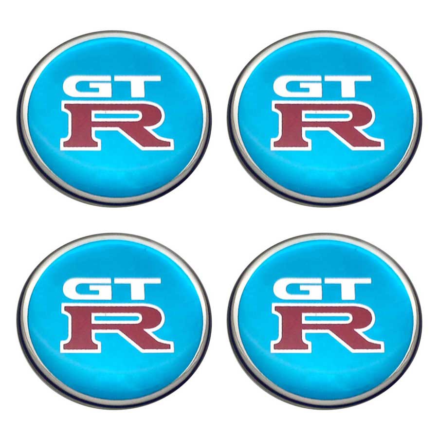 43mm. Blue GTR Sticker Wheel Hub Resin Width 43 Mm. (4.3cm) | Shopee ...