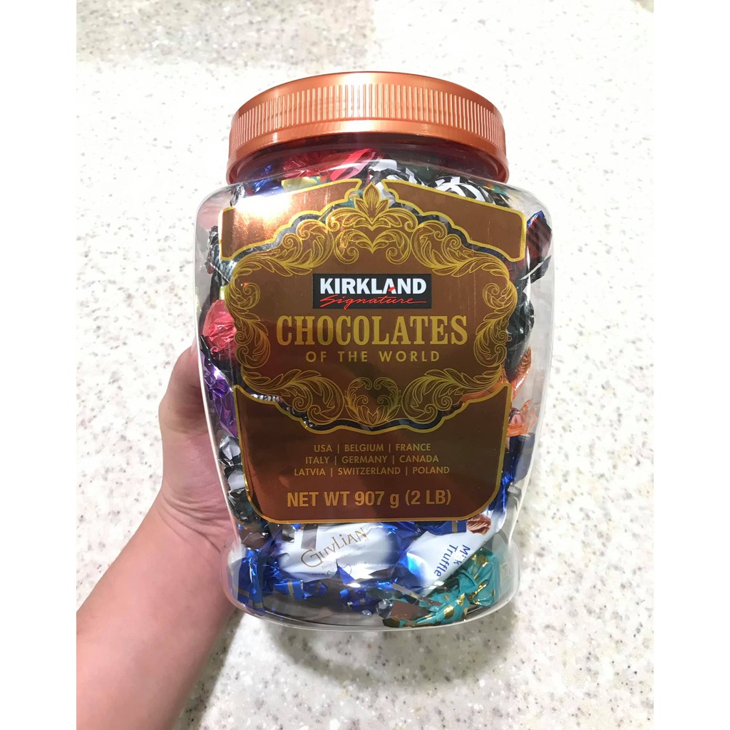 Kirkland Signature Chocolates of the World 907g Shopee Philippines