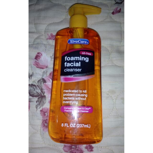 Xtracare foaming facial wash (Preloved) Shopee Philippines
