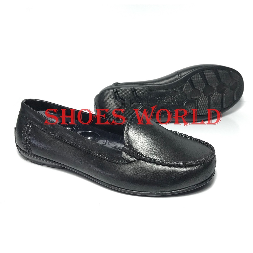 COD Korean Fashion Loafer For Men Black Formal Work Shoes Business British  Style Casual Leather Shoe