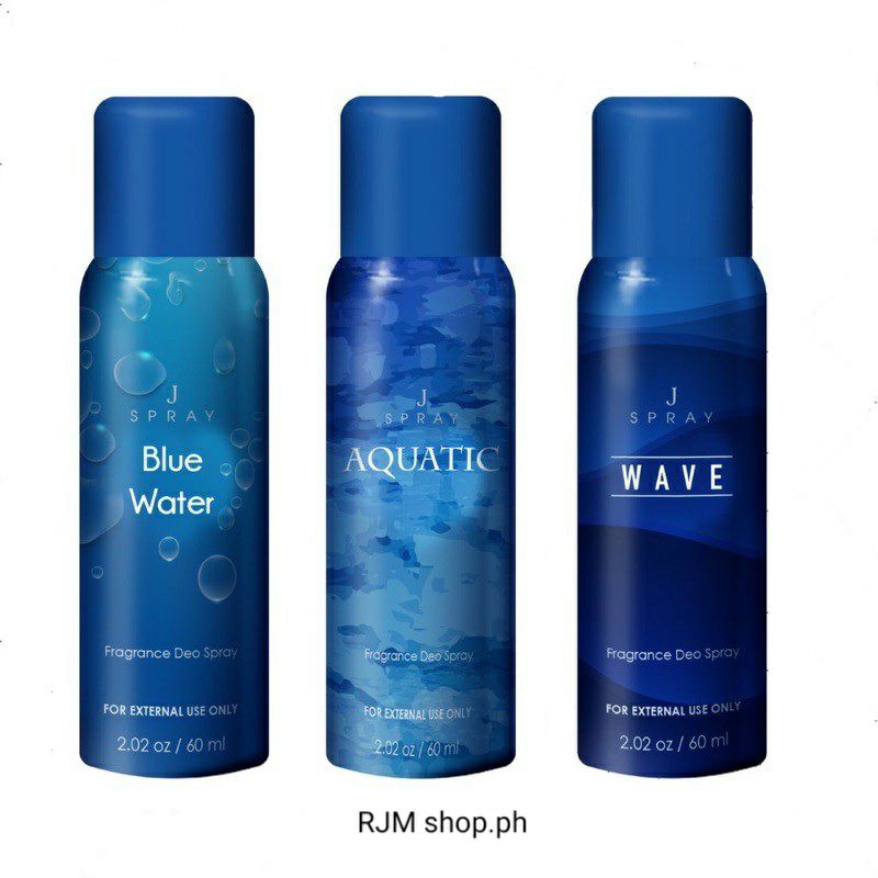 J spray fragrance deo spray for men & women 60ml Shopee Philippines