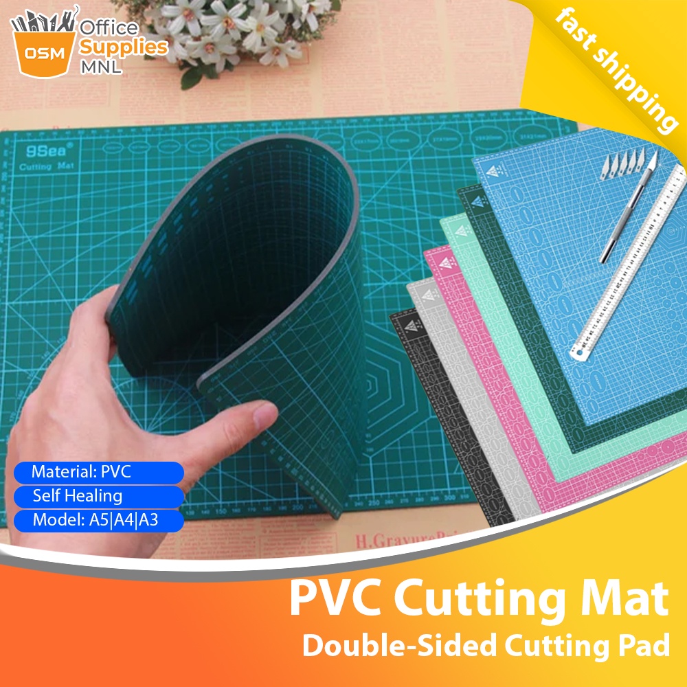 PVC Cutting Mat Self Healing Cutting Pad DoubleSided DIY Tool Cutting