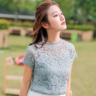 Korean Style Design Niche Chiffon Shirt Women s Summer Short