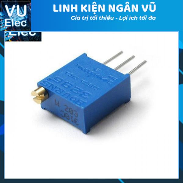 Combo of 10 VR Variable Resistors 3296W (102, 103, 104, 203, 502, 503 ...