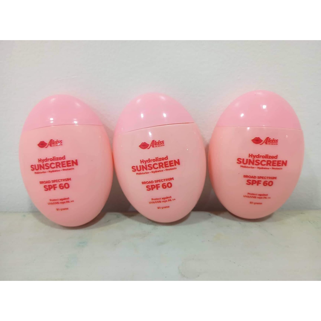Akiss Hydrolized Sunscreen 50 grams | SPF 60 | WITH FREEBIE (NEW ...