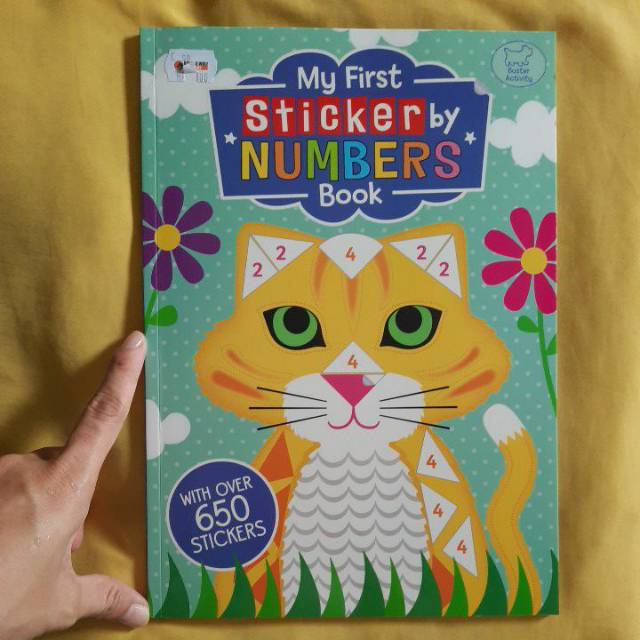My first sticker by numbers book big bad wolf book Shopee Philippines