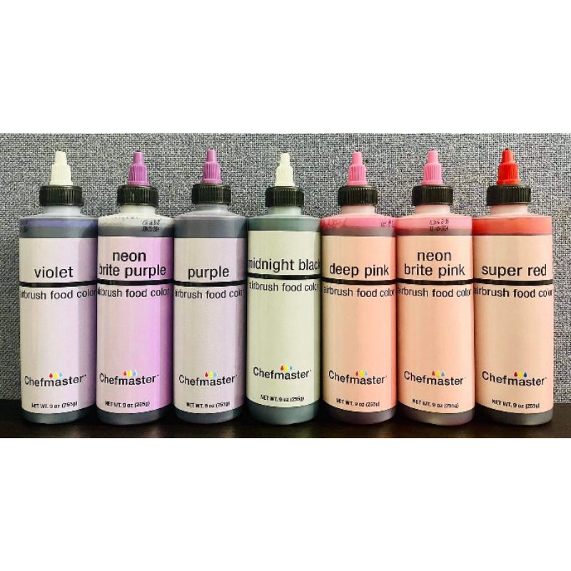Chefmaster - Airbrush Colors 9oz | Shopee Philippines