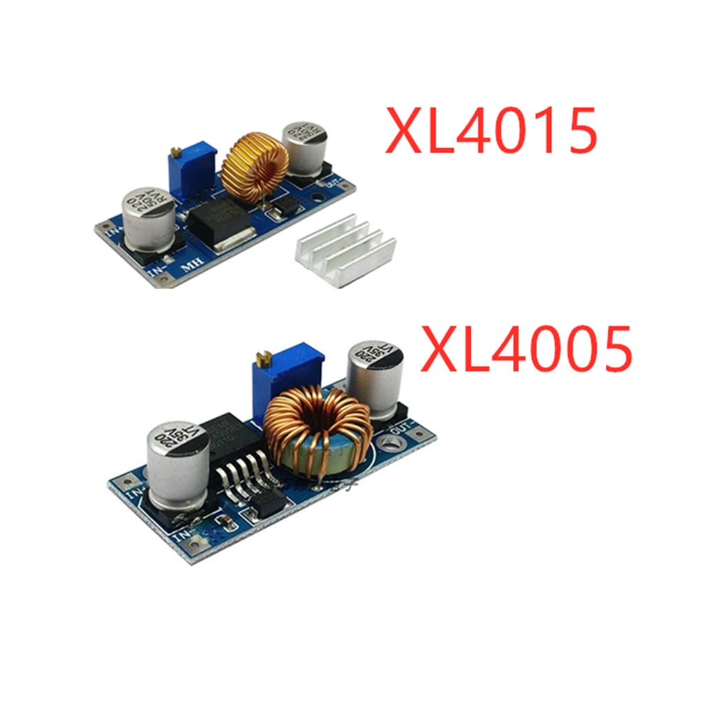 10pcs 5A DC-DC XL4005 Buck Adjustable Power Module LED Lithium Battery ...
