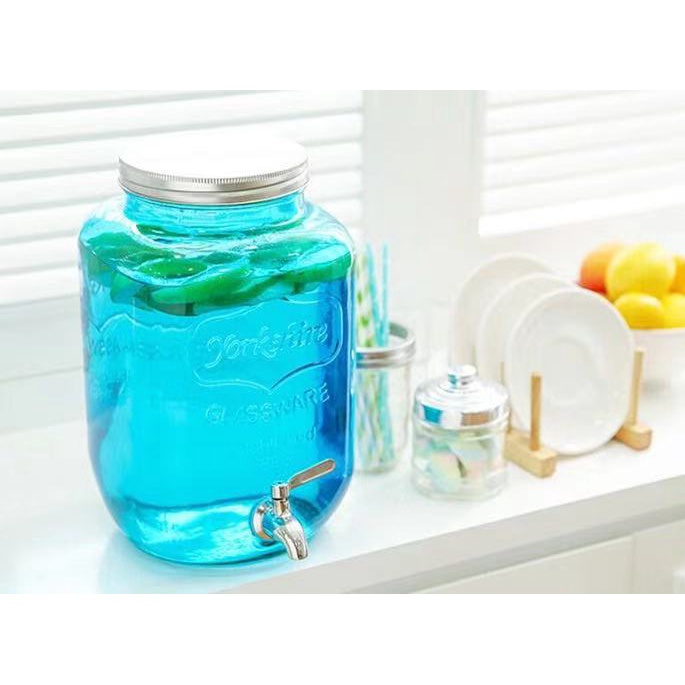 3.5L Water and Juice Dispenser with Drink Dispenser Made of Glass Shopee Philippines