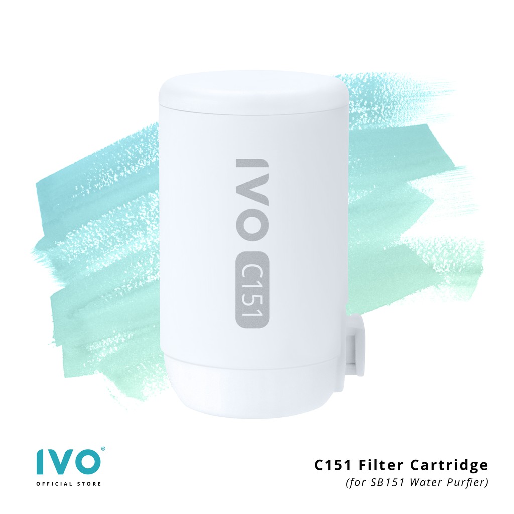 IVO C151 Faucetmounted Water Purifier Cartridge (1500L) Shopee