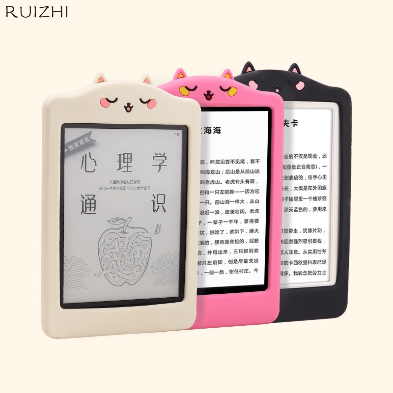 Soft Silicone Case For Kindle Paperwhite 4 /Youth Edition 6" EBook