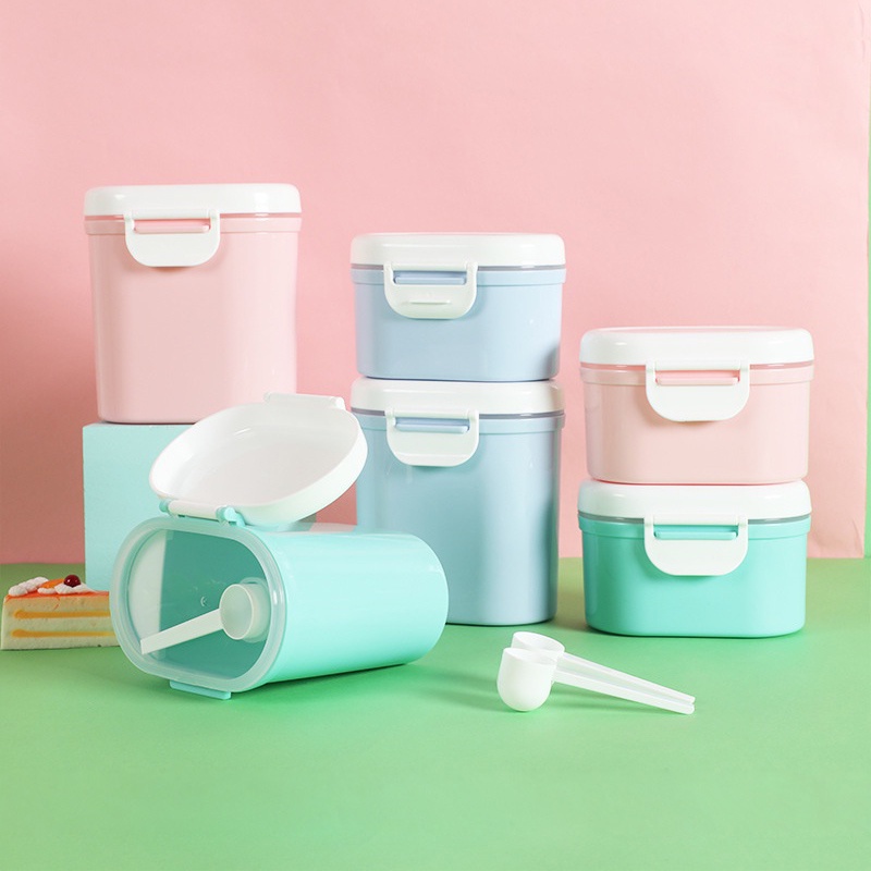 Baby Milk Powder Container Food Sealed Airtight Storage Box Snack