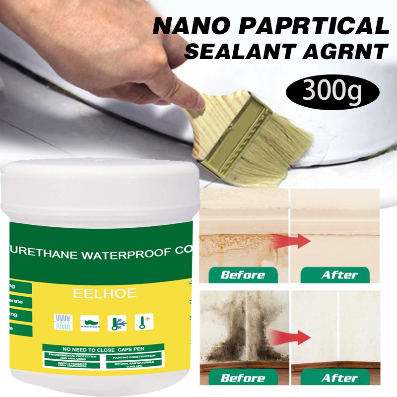 300g Transparent Waterproof Sealant Paste Polyurethane Roof Sealer ...