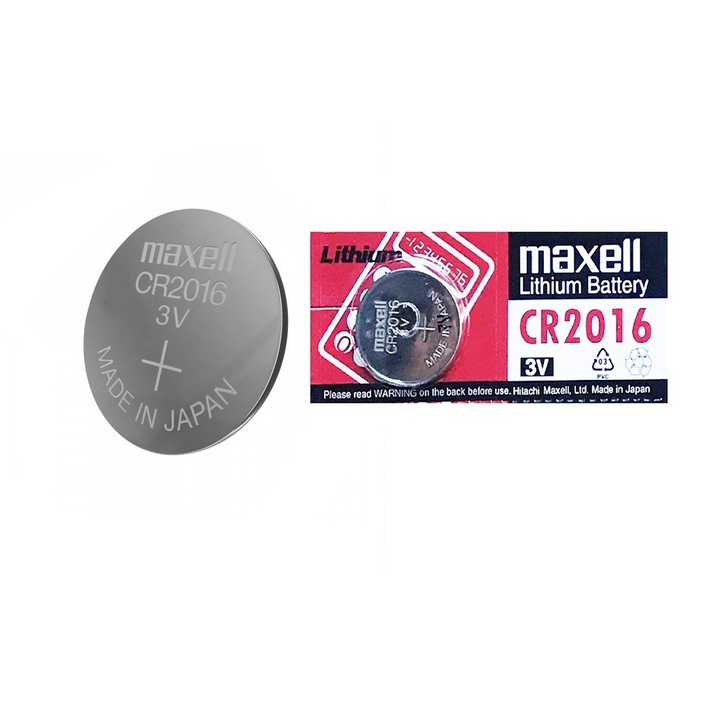 Maxell CR2016 Battery 3V Lithium Coin Cell (1PC)