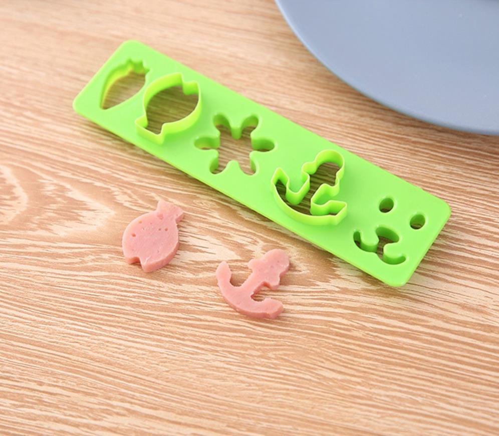3/4 Pack Kids Cartoon Cute Rabbit Dolphin Rice Ball Shape DIY Sushi ...