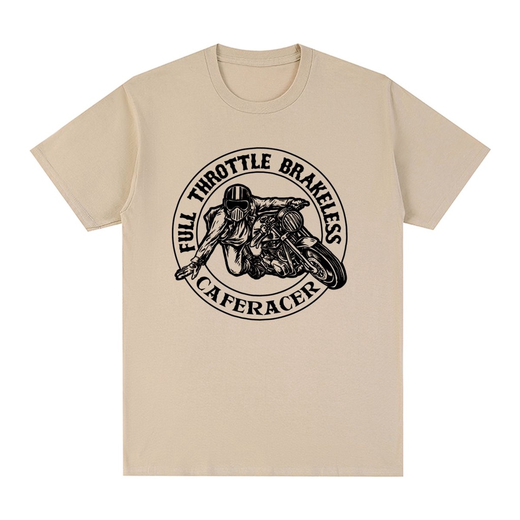 Cafe Racer Vintage T-shirt Motorcycle Biker Motorbike Racing Moto Speed ...